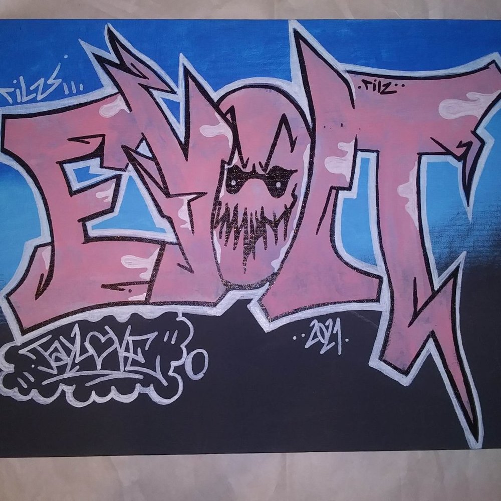 Canvas Graffiti Art Bronx NYC